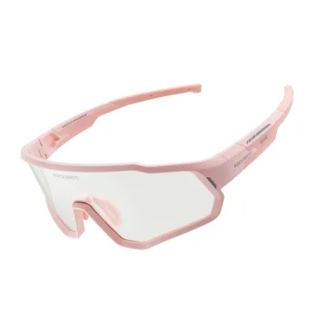 Rockbros SP383 Kids Photochromic Cycling Glasses UV400 - Pink