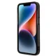 Karl Lagerfeld dėklas iPhone 14 Pro telefonui, juodas gradientas