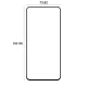 Etteri 9D apsauginis stiklas, skirtas Samsung Galaxy A55 5G