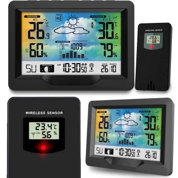 Berdsen BD-901 Wireless Weather Station, Black