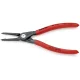 KNIPEX 48 11 J2 tiksliosios fiksavimo žiedų replės vidiniams žiedams 19–60 mm