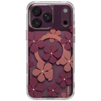 Dėklas Uniq Coehl Mila, skirtas iPhone 18 Pro Max / 17 Pro Max, bordo