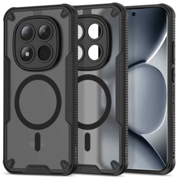 Tech-Protect Case for Xiaomi Poco M8 Pro / Redmi Note 15 Pro+ 5G Rugged Shield MagSafe, Black