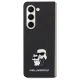 Karl Lagerfeld dėklas Samsung Galaxy Z Fold 5, Saffiano Karl&Choupette Pin, juodas
