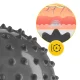 4FIZJO 20 cm Sensory Rehabilitation Ball with Spikes