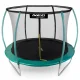 Sodo batutas Neo-Sport 312 cm (10 ft) su vidiniu tinklu ir kopėtėlėmis, Žalias