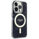 Guess iPhone 14 Pro Max dėklas Marble MagSafe, juodas