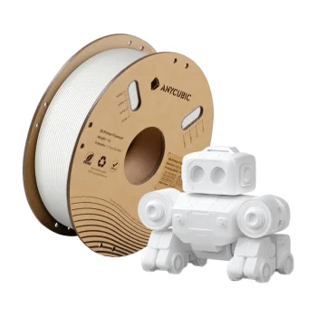 3D spausdintuvo plastikas Anycubic High Speed PLA 1.75 mm 1 kg, baltas
