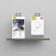 Dudao A28PEU PD 45W GaN 2x USB-C Wall Charger - White