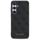 Guess Samsung Galaxy S24 FE dėklas 4G Metal Gold Logo, pilkas