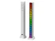 USB RGB LED Light Bar with Sound Reaction, 18 Modes, White