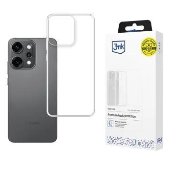 Dėklas 3mk Clear Case telefonui Oppo Reno 14 Pro, skaidrus