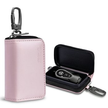 Apsauginis dėklas automobilio rakteliui Tech-Protect KLR300 RFID, rožinis