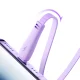 „Joyroom S-A40“ ištraukiamas 3-in-1 įkrovimo laidas, 1m, violetinis