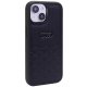 Audi dėklas iPhone 15 Plus / 14 Plus GT Synthetic Leather, juodas