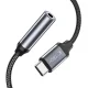 Tech-Protect UltraBoost adapteris iš USB-C į 3.5 mm Mini Jack, juodas