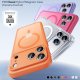 ESR Classic Hybrid MagSafe dėklas, skirtas iPhone 17 Pro Max - Clear Orange