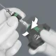 Atsuktuvas Wera 416 RA su T formos rankena ir Rapidaptor antgalių laikikliu, 1/4\" x 45 mm