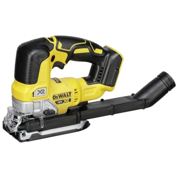 Akumuliatorinis siaurapjūklis DeWalt DCS334NT-XJ 18V, be akumuliatoriaus ir kroviklio, lagamine