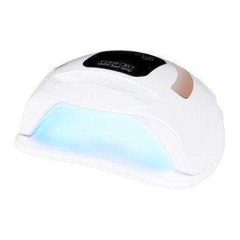„Glow S1 Dual LED“ UV/LED nagų lempa, 168W, balta / auksinė
