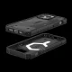 UAG Pathfinder MagSafe dėklas iPhone 15 Pro Max telefonui, pilkas kamufliažinis