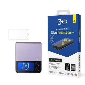 Samsung Galaxy Z Flip 5 ( SM-F731B/DS ) 3MK Silver Protect+ Antibacterial Screen Protector