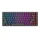 Belaidė mechaninė klaviatūra Royal Kludge RK84 RGB, Red switch, juoda