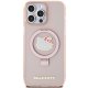 Hello Kitty dėklas iPhone 15 Pro Max su Ring Stand ir MagSafe, rožinis
