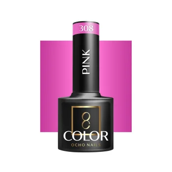 Ocho Nails Pink 308 Gel Polish, 5 g