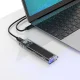 Orico TCM2-C3 M.2 NVMe to USB-C išorinis SSD diskų dėklas, juodas