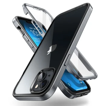 Supcase EDGE XT dėklas, skirtas Apple iPhone 14 Plus, juodas