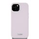 DKNY dėklas iPhone 15 Plus / 14 Plus Liquid Silicone MagSafe, rožinis