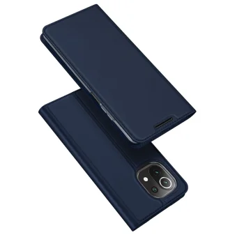 Xiaomi Mi 11 Lite DUX DUCIS atverčiamasis dėklas, mėlynas