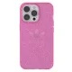 Adidas OR Protective Clear Case Glitter dėklas, skirtas iPhone 13 Pro / iPhone 13, Rožinis