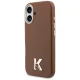 Karl Lagerfeld Karl Head Logo MagSafe dėklas iPhone 17, rudas