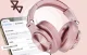 Belaidės ausinės Oneodio Fusion A70, Bluetooth 5.2, 50 val., rožinės