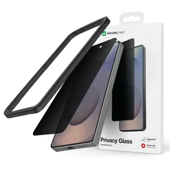 Apsauginis stiklas AmazingThing Radix Privacy Glass skirtas Samsung S26 Ultra