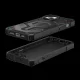 UAG Monarch Pro MagSafe dėklas iPhone 15 Plus telefonui, juodas Kevlar