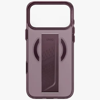 Dėklas Uniq Heldro Air Magclick Charging telefonui iPhone 18 Pro Max / 17 Pro Max, bordo