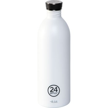 Vandens buteliukas 24Bottles Urban Bottle Ice White 1000 ml