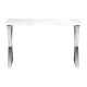 Momo 04-SL Manicure Beauty Desk, White / Silver