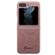 Guess dėklas Samsung Galaxy Z Flip 5 telefonui, rožinis
