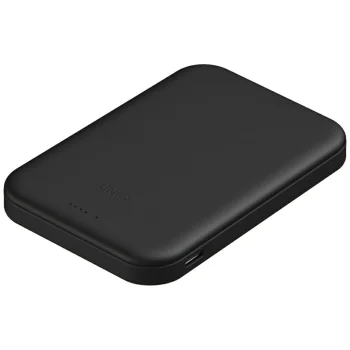 Uniq Lyden Lexa magnetinė išorinė baterija 5000mAh PD USB-C, juoda