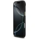 Guess Peony Hot Stamp MagSafe dėklas telefonui iPhone Air, juodas