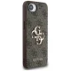 Guess 4G Big Logo dėklas, skirtas iPhone 16e, rudas