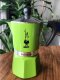 Bialetti Rainbow 3TZ espresso kavinukas, žalias