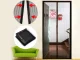 Mosquito Door Mesh Net Anti-Insect Screen - 80/90/100 x 210/220, Black