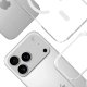 Apsauginis dėklas 3Mk Armor MagCase skirtas iPhone 17 Pro Max, skaidrus