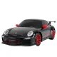 Radijo bangomis valdomas automobilis Rastar Porsche 911 GT3 RS 1:24, juodas