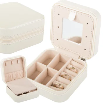 Jewellery Box Organiser with Mirror, Different colors